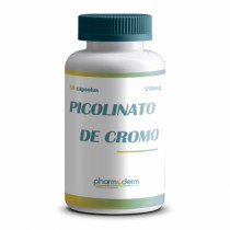 Picolinato de Cromo 150mcg - Pharmoderm